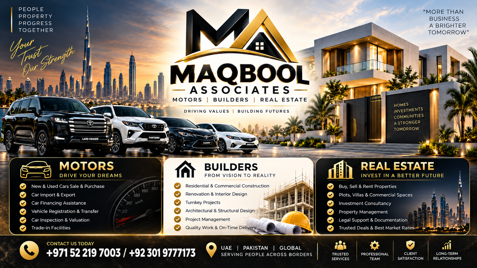 Maqbool Associate Motors Builders and Real Estate